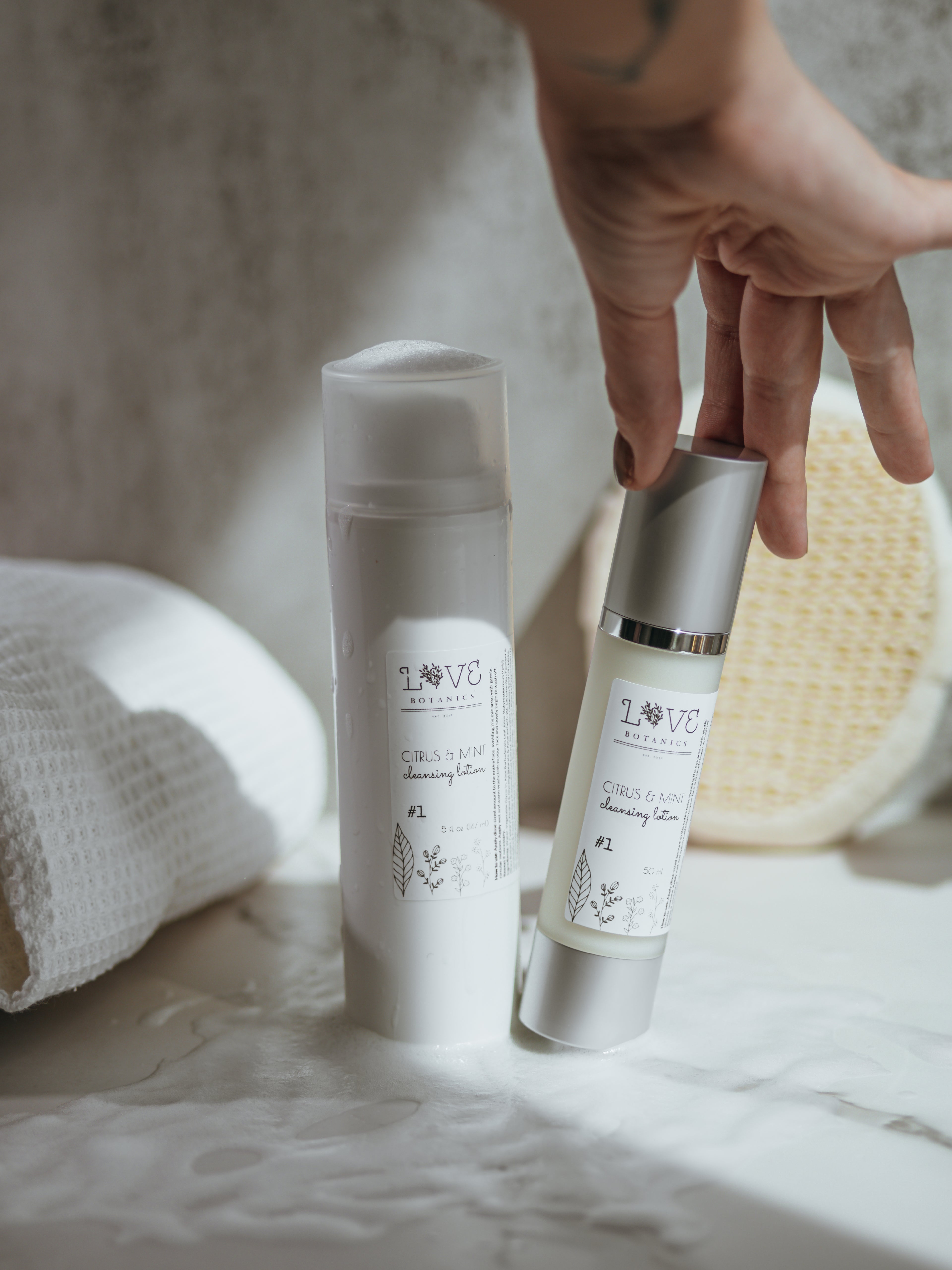 Citrus and Mint Cleansing Lotion