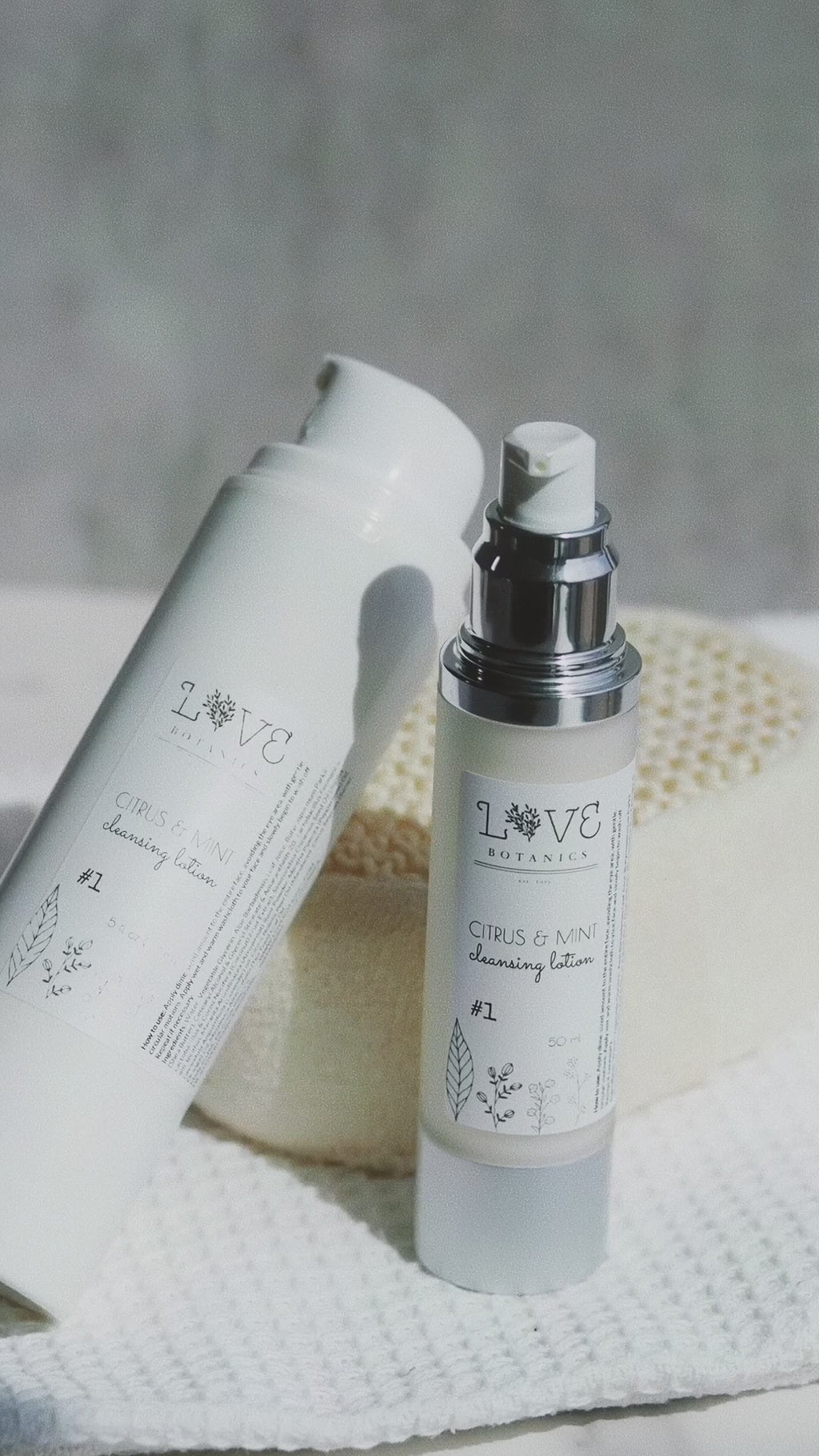 Citrus and Mint Cleansing Lotion